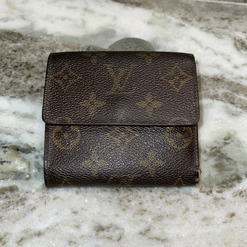 Louis Vuitton Men's Monogram Elise Wallet